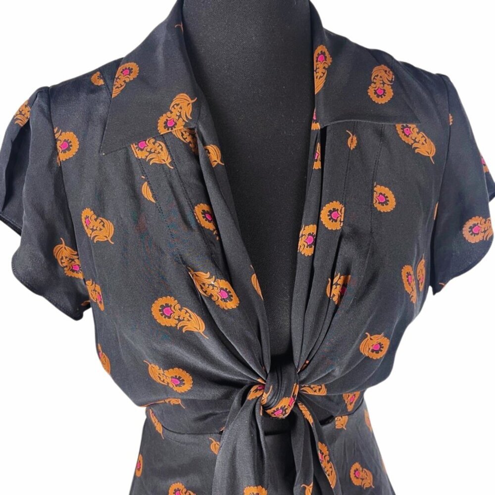 Acrobat Silk Dress - Picture 2 of 6